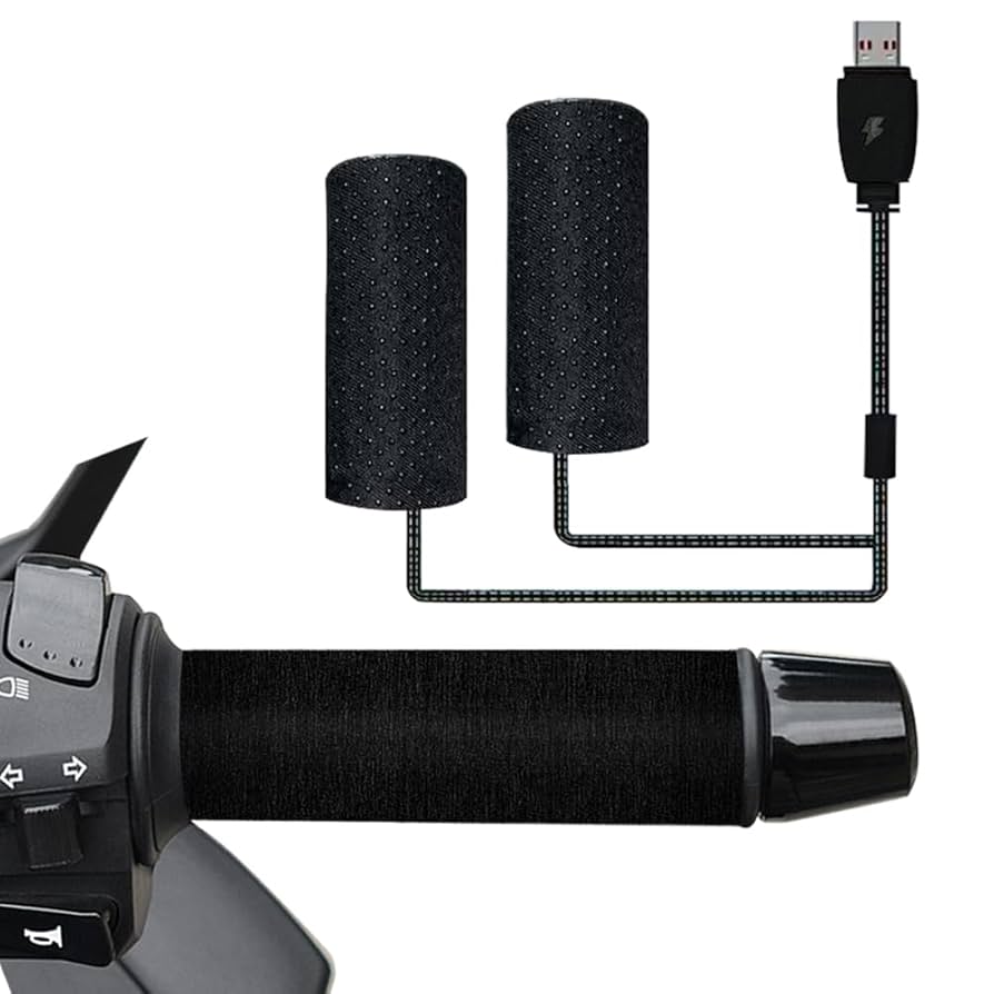 Amazon | グリップヒーター 巻き付け式 オートバイ用 USB